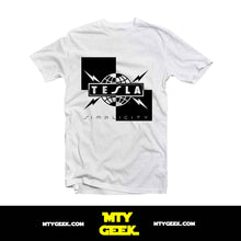 Load image into Gallery viewer, Playera Tesla Band Mod. Simplicity Vintage Classic Unisex
